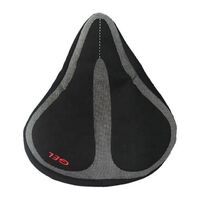 FERTS Fat Shape 265*240mm Polyester +GEL with Anti-slip dots on the back and buckled strips for fit Saddle Cover Seat Cushion