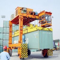 High Quality 45t rubber tyred gantry crane manufacturers