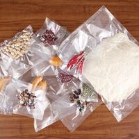 In stock Wholesale Factory Price Commercial Grade Freezer Food Packing Vacuum Saver Rolls Sous Vide Food Storage Bag