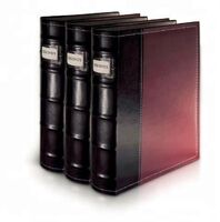 Burgundy cd cover DVD Storage Binder provides cd bags & cases to store total of 80 for entertainment center