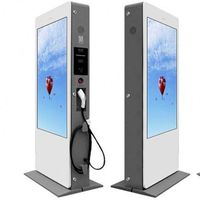 Waterproof Stand Alone Outdoor LCD Display Electric Vehicle Charging Stations