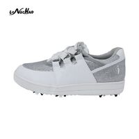 2020 Hot Selling Waterproof Rubber Sole Spikes Golf Shoes For Women