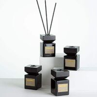 Promotion popular fragrance diffuser with Wooden cover with rattan reed sticks diffuser