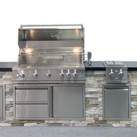 CE certified bbq island barbeque grill for outdoor kitchen