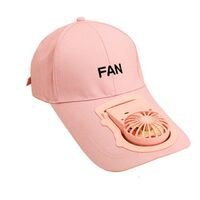 Hat rechargeable fan fashion trend USB adult baseball hat travel sunscreen hat fan