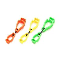 GLOVEMAN Factory Wholesale Sport plastic safety work gloves Anti-lost Fastener Hook Fixing Buckle Grabber Holder clip