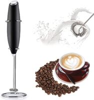 Battery Operated Handheld Milk Frother Egg Stirrer Cafe Maker Electric Coffee Beater