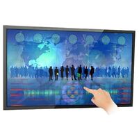 Factory Price Wall Mounted 65 inch High Brightness Advertising Commercial Display