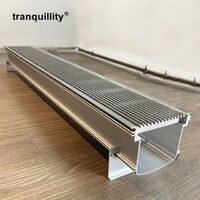 Driveway Drain Grate Stainless Steel Outdoor Drain 145*100 Swimming Pool Grate Trench Drain Channel