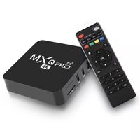 Hot Selling Rockchip RK3228A TV Box 4K MXQPRO 1/8 2/16 Dual-band Wifi Android 10.0 Tv Box