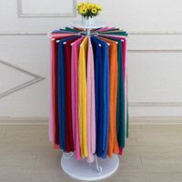 multi-styles scarf showing stand scarf hanger