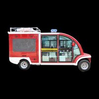 Energy Saving Airport Electric Mini Fire Fighting Truck Manufacturer Supply