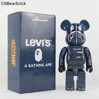 New 1:1 ABS High Edition Bearbrick 400% 28CM Medicom Toy Many Designs Toys Figurine Model Decorative Ornaments