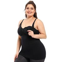 Women's Plus Size Breast Feeding Clothing Seamless Maternity Nursing Camisole