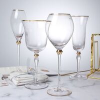 Wine goblet glass glasses white black transparent human body cup