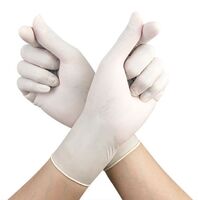 Factory supply disposable latex gloves powder free TPE cheap gloves guantes de medico for medical examination