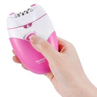 Kemei-189A rechargeable lady epilator electric hair removal bikini hair shaver remover trimmer device