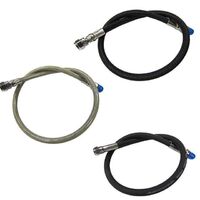 Scuba diving three different types connection to regulator 1st stage high pressure hose length 60cm