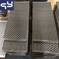 China customized punching metal sheet /galvanized decorative perforated metal sheet