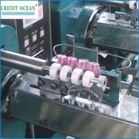 Sewing thread winding machine used for small bottom bobbin