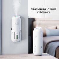 New Rechargeable Smart Human Sensor LED Light Air Diffuser Plug In Aroma Diffuser Machine