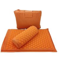 HENGYUE Stress Relief Acupuncture Mat Shakti Cushion Acupressure Heath Mat and Pillow Set China Body Healthcare Massage