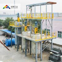 Chemical liquid alkyd resin reactor tank complete production line