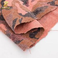 40*20 tie dye linen cotton canvas fabric bag material fabric