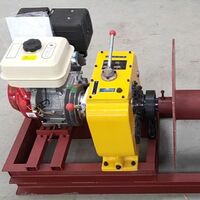 Cable winding winch with gasoline engine 3T / 5T/8T, Hot selling cable winch China,