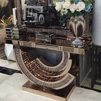 Foshan Furniture wholesale Special European style MDF console table for home furniture