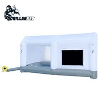 GORILLASPRO Factory Price 16.5x10x8ft Inflatable Paint Booth Spray Booth Car Painting