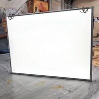 LED A3 Lightbox Aluminum Light Box Acrylic Display Hanging menu Billboard indoor light box