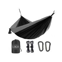 WINPOLAR 2021Custom Logo Oversized Relaxing Double Travel Nylon Parachute Easy Install Hammock Tent