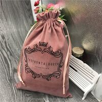 Luxury Velvet Velvet Bag, Hair Extension Packaging Bag for Hairstyles & Wigs