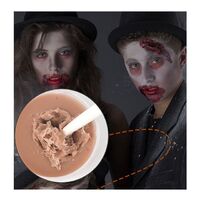 Halloween special effect makeup scar wax for covering tattoos or scars