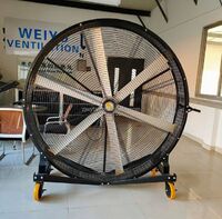 47 inch 47 inch high speed industrial floor fan cooling gym portable silent metal floor fan