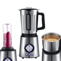 2021 New 5 in 1 Multifunctional High Power 2.0L Electric Blender with Portable Cup Mill Jar Blender Jar