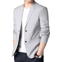 Casual suits men's middle-aged and young men's thin suits spring and autumn coats Korean style trendy small suits