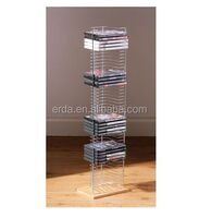 Floor Standing Wooden Pedestal 50 CD DVD/CD Tower