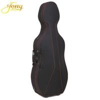 Factory Wholesale High Grade Lightweight Foam Cello Hard Shell with Wheels