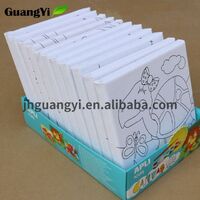 Various Cheap Handmade Cartoon Kids Canvas Painting Sets