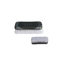 Plastic shoe shine brush