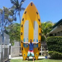 500x150x20cm Giants Mega SUP Multiplayer Custom Inflatable Large Stand Up Paddle Board