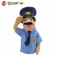 Plush toy doll doll Police