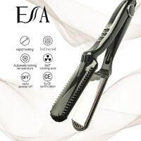 Hot Sale 2 in 1 450F Infrared Straight Hair 1.5 Inch Mirror Titanium Flat Iron