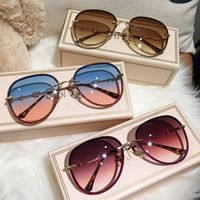 New Diamond Sunglasses Women Rhinestone Gradient UV400 Women's Sunglasses