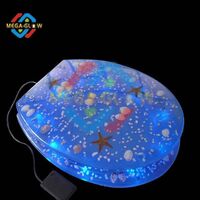 LED toilet seats Polystine toilet seats