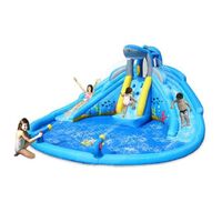 Giant Inflatable Splash Pool Water Park Combination Bounce House Jump Slide