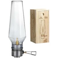 Portable ultra-light no cape outdoor camping tourist tent gas lamp Roman atmosphere candle type gas lamp