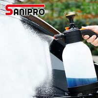 Sanipro Car Wash Foam Manual Manual Garden Sprayer High Pressure Sprayer with Adjustable Nozzle Pressure Pump Sprayer